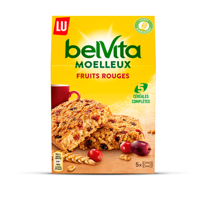 Belvita Soft Bakes Frutos Vermelhos 250g